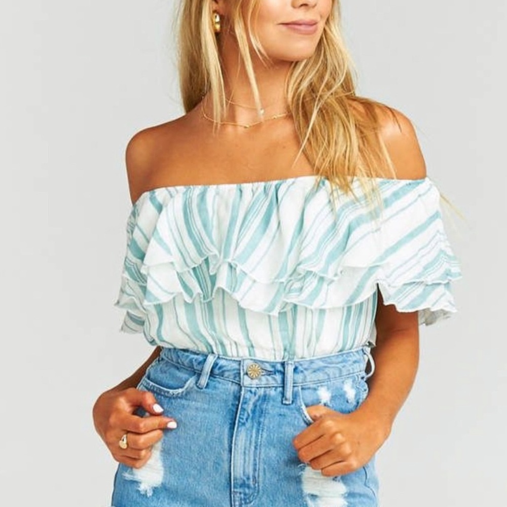 Show Me Your Mumu KAYA Crop Top Point Dume